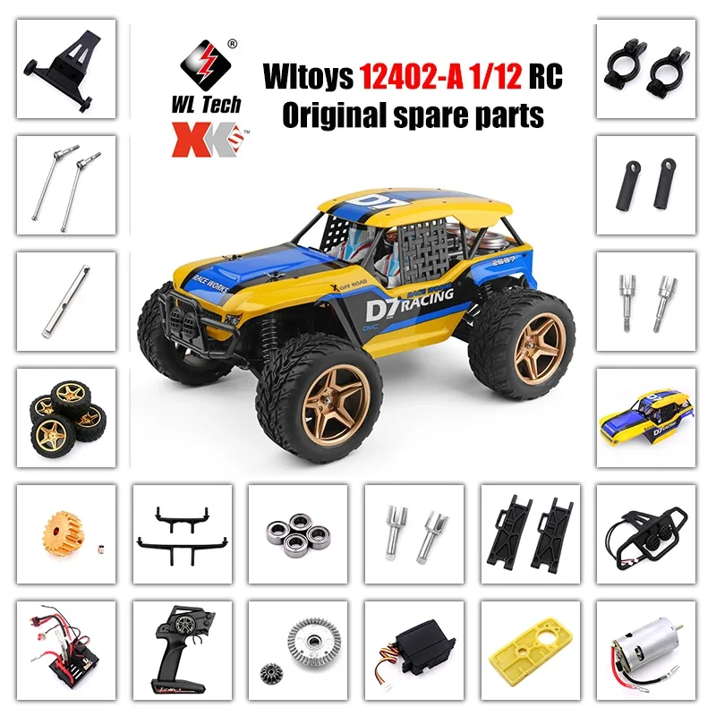 WLtoys 12402-A 12402a Запасные части для радиоуправляемых автомобилей Шины в виде серводвигателя Шестерня Пульт дистанционного управления Приводной вал Поворотный рычаг и т. д.
WLtoys 12402-A 12402a Запасные части для радиоуправляемых автомобилей Шины в виде серводвигателя Шестерня Пульт дистанционного управления Приводной вал Поворотный рычаг и т. д.