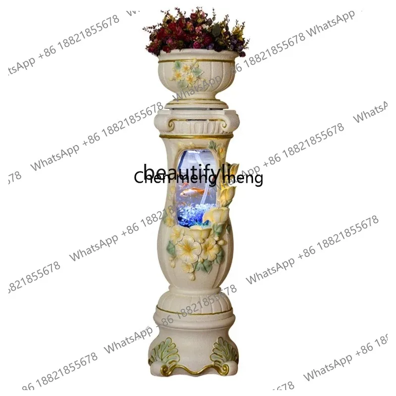 Fountain Water New Family Decoration Creative Home Living Room Fish Tank Medium Indoor Decoration European Style Floor Ornaments
Fountain Water New Family Decoration Creative Home Living Room Fish Tank Medium Indoor Decoration European Style Floor Ornaments