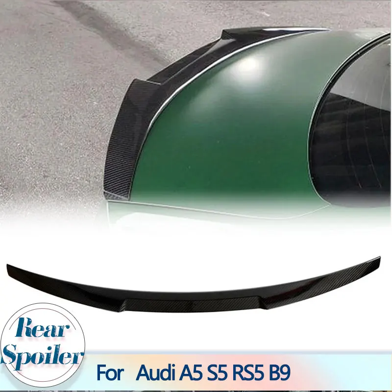 Car Rear Trunk Spoiler Wing for Audi A5 S5 RS5 B9 Sportback Hatchback 4-Door 2017-2020 Dry Carbon Tail Boot Lid Wing Lip
Car Rear Trunk Spoiler Wing for Audi A5 S5 RS5 B9 Sportback Hatchback 4-Door 2017-2020 Dry Carbon Tail Boot Lid Wing Lip