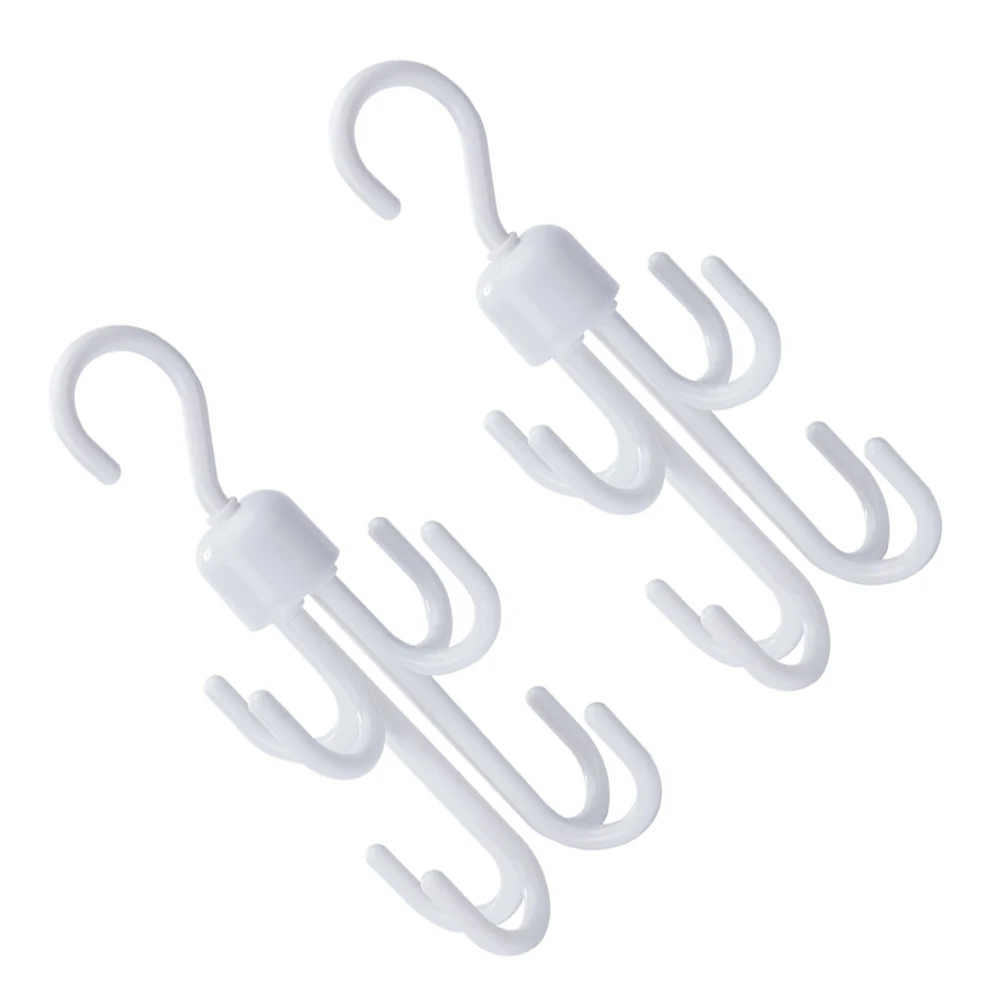 2Pcs Rotating Hooks Hanger 360Degree Swivel Lightweight Portable Wardrobe Organizer Hat Scarf Tie Bag Closet Shoes Storage
2Pcs Rotating Hooks Hanger 360Degree Swivel Lightweight Portable Wardrobe Organizer Hat Scarf Tie Bag Closet Shoes Storage
