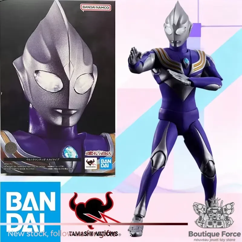 Bandai Ultraman Tiga Sky Type SHF 15cm Movable Action Figure with Light-Up Lampaul and Bullet Effect ABS PVC Tokusatsu
Bandai Ultraman Tiga Sky Type SHF 15cm Movable Action Figure with Light-Up Lampaul and Bullet Effect ABS PVC Tokusatsu