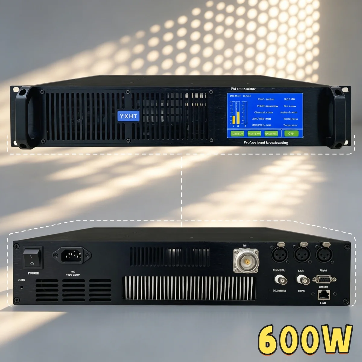 TG- YXHT-2, 600W Long Distance Radio Transmitter Ultra Far Coverage FM Transmitter
TG- YXHT-2, 600W Long Distance Radio Transmitter Ultra Far Coverage FM Transmitter