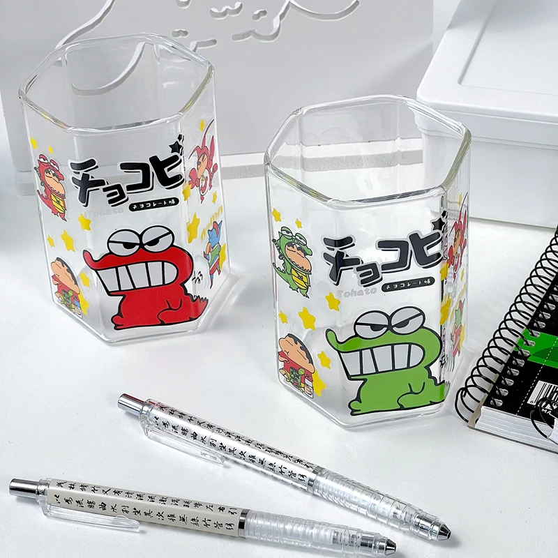 Crocodile Crayon Shin-chan Pen Holder Glass Model Cartoon Style High Detail Transparent Storage Educational Writing Pen Case
Crocodile Crayon Shin-chan Pen Holder Glass Model Cartoon Style High Detail Transparent Storage Educational Writing Pen Case