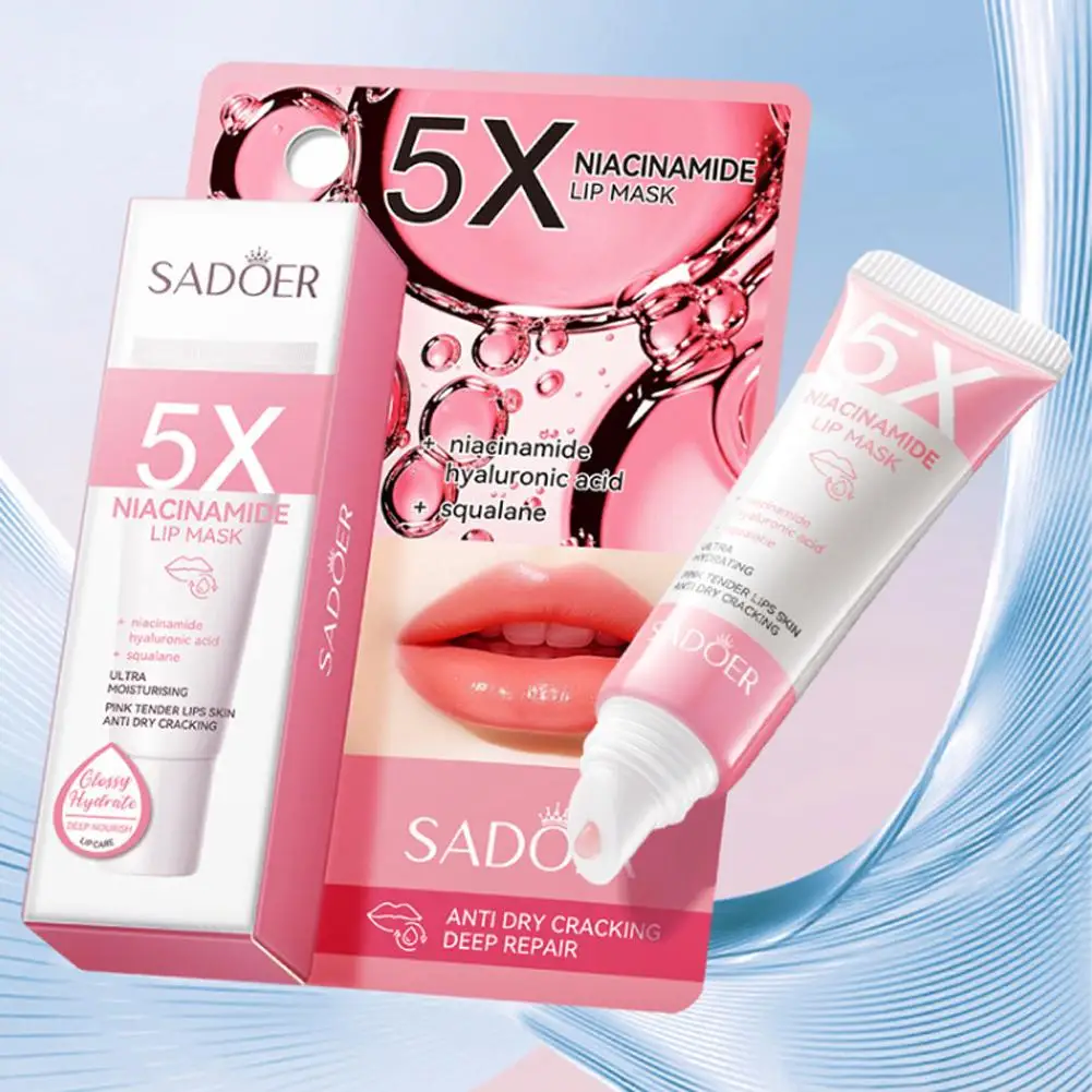 Niacinamide Moisturizing Lip Mask Gentle Non-Greasy Formula Improve Chapped Lips Fade Dark Lip Color Lasting Nourishing Lip Care
Niacinamide Moisturizing Lip Mask Gentle Non-Greasy Formula Improve Chapped Lips Fade Dark Lip Color Lasting Nourishing Lip Care