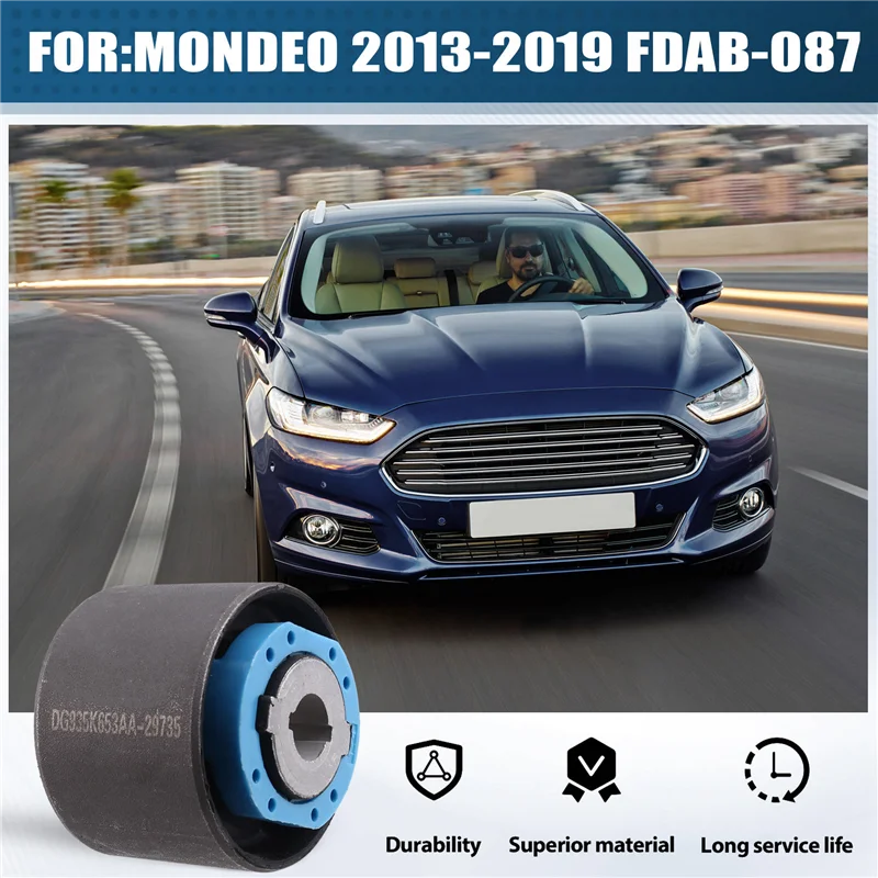 A80X-Suspension Rear Trailing Control Arm Bush Bushing DG935K653AA For Ford MONDEO 2013-2019 FDAB-087
A80X-Suspension Rear Trailing Control Arm Bush Bushing DG935K653AA For Ford MONDEO 2013-2019 FDAB-087
