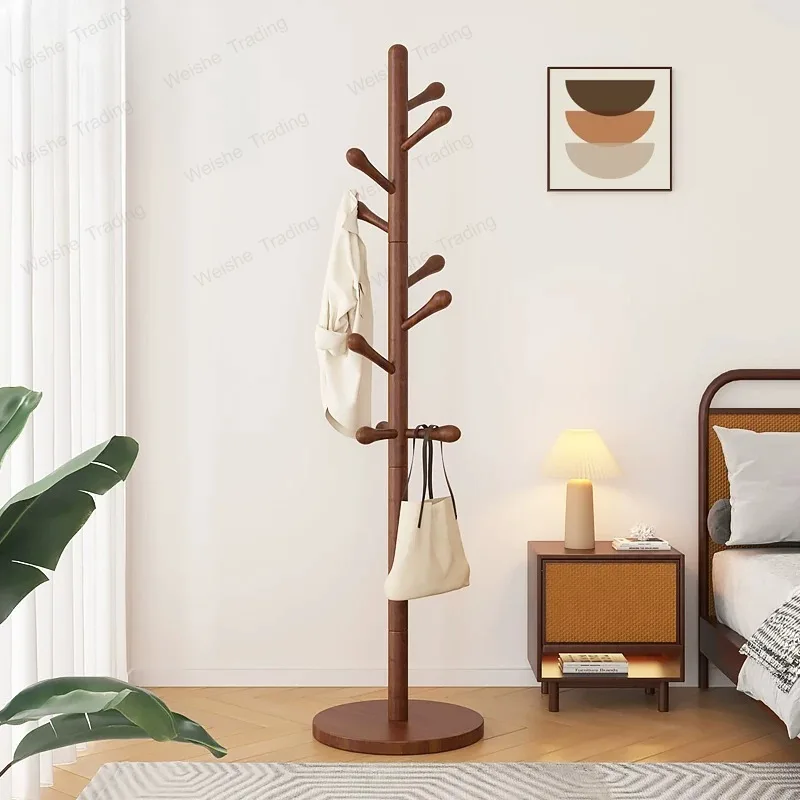 Solid wood hanger floor corner coat rack bedroom vertical bag hanger
Solid wood hanger floor corner coat rack bedroom vertical bag hanger