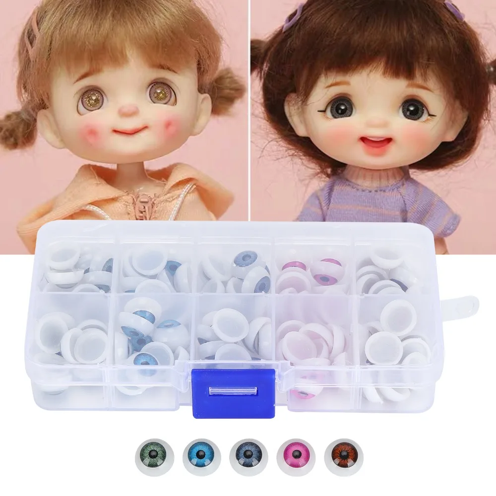 100pcs Doll Accessories Half Round Doll Eyeballs Plastic Colorful Plastic Eyes Resin Half Round Eyes Bear
100pcs Doll Accessories Half Round Doll Eyeballs Plastic Colorful Plastic Eyes Resin Half Round Eyes Bear