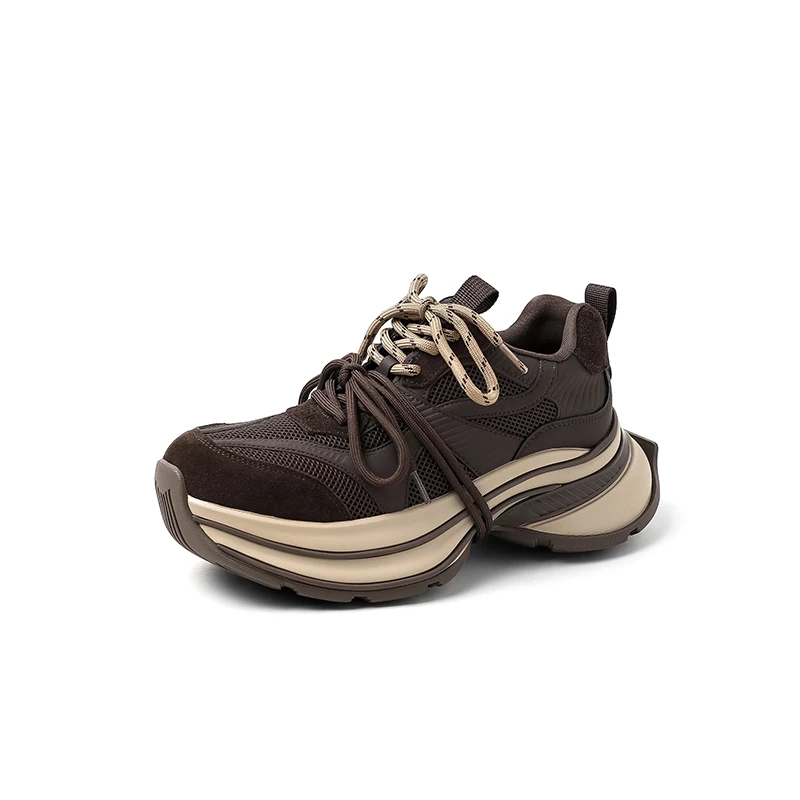 Woman Casual Sneakers Cowsude Mesh High Heels Shoes For Women Summer Spring2025 Fashion Platform Pumps Chunky Tennis Size 35-40
Woman Casual Sneakers Cowsude Mesh High Heels Shoes For Women Summer Spring2025 Fashion Platform Pumps Chunky Tennis Size 35-40