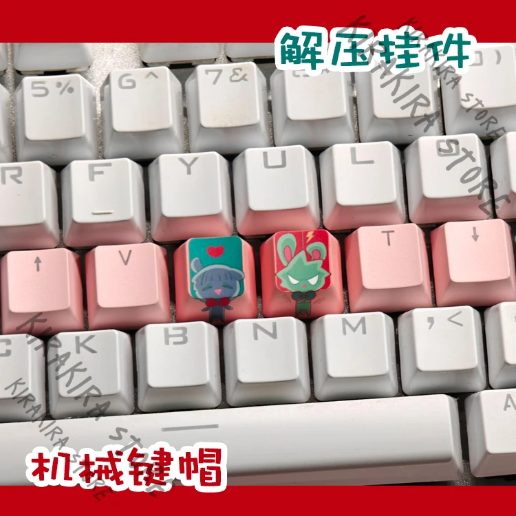 Alien Stage Till Ivan Resin Keyboard Caps kawaii Cosplay Key Cap Mascot Keychain pendant Originality Kforce Keycap Accessories
Alien Stage Till Ivan Resin Keyboard Caps kawaii Cosplay Key Cap Mascot Keychain pendant Originality Kforce Keycap Accessories
