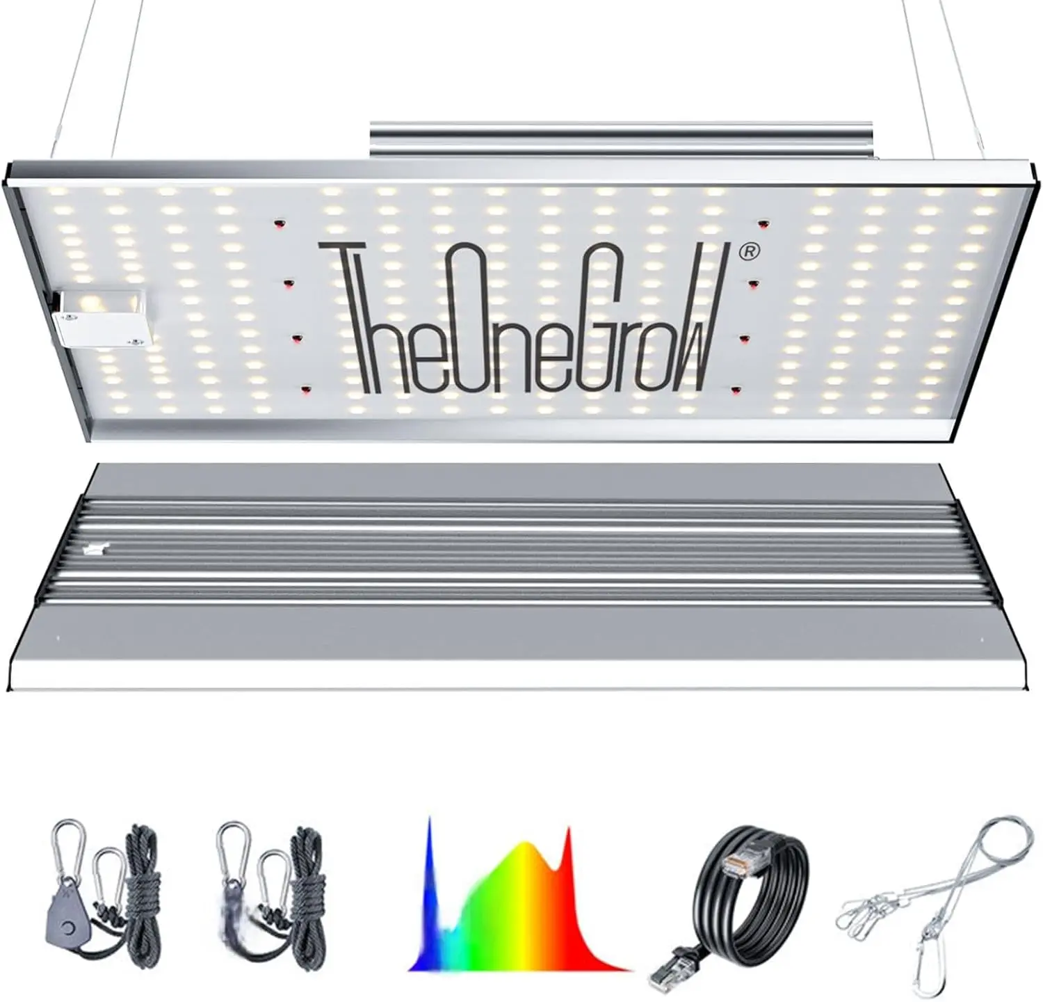 120W Full Spectrum LED Grow Light, Dimmable Plant Panel for Seed Starting, Veg & Bloom, Hanging Lamp for 2x2/3x3 Tent
120W Full Spectrum LED Grow Light, Dimmable Plant Panel for Seed Starting, Veg & Bloom, Hanging Lamp for 2x2/3x3 Tent
