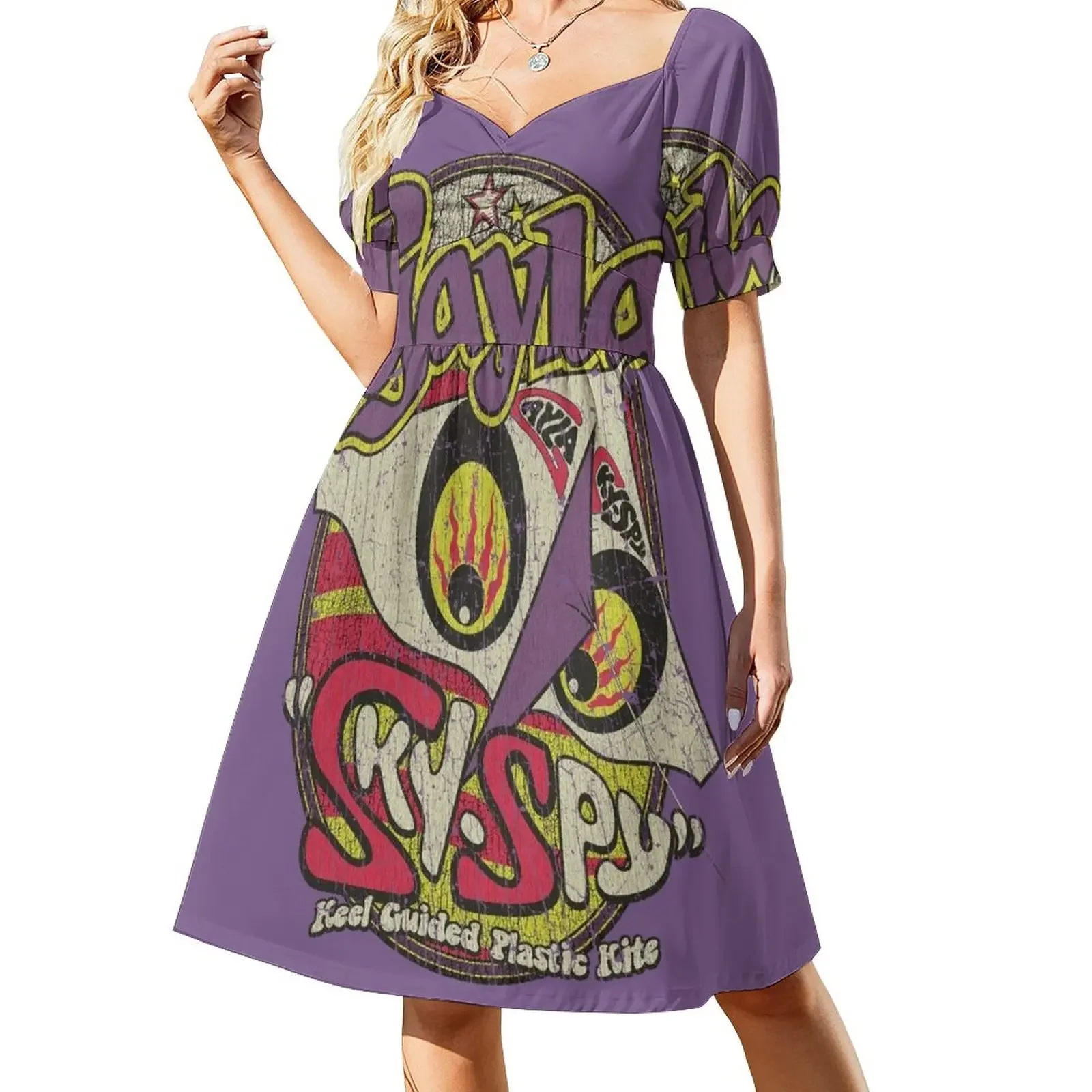 Sky Spy 1975 Short-Sleeved Dress summer dress for women 2025 women's clothing trend 2025 birthday dress for women
Sky Spy 1975 Short-Sleeved Dress summer dress for women 2025 women's clothing trend 2025 birthday dress for women