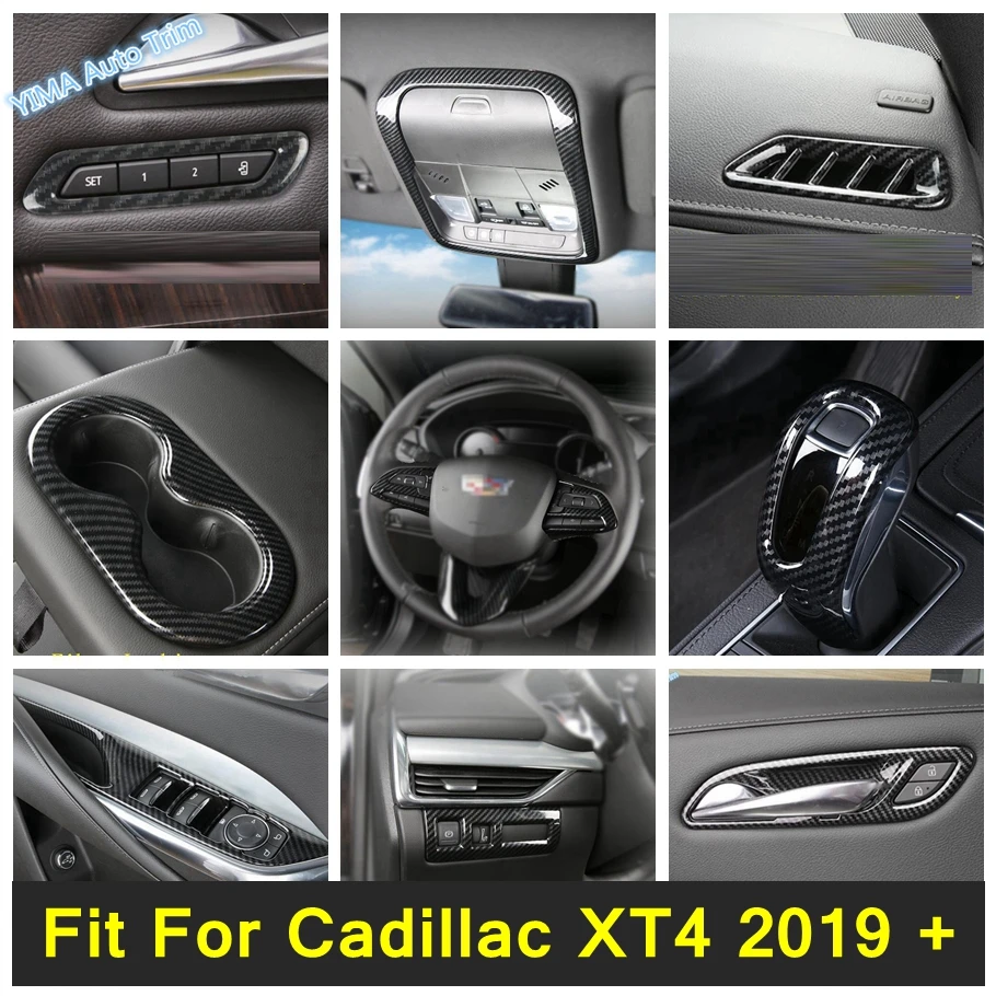 Carbon Fiber Interior Refit Kit For Cadillac XT4 2019 - 2023 Window Lift Button / Inner Door Handle Bowl Frame Cover Trim
Carbon Fiber Interior Refit Kit For Cadillac XT4 2019 - 2023 Window Lift Button / Inner Door Handle Bowl Frame Cover Trim