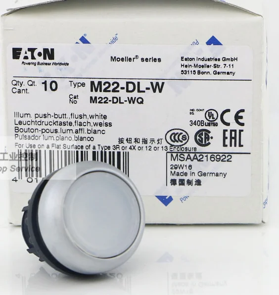 4pcs New Original Eaton flat light button head M22-DL-G M22-DL-R M22-DL-B M22-DL-W M22-DL-Y
4pcs New Original Eaton flat light button head M22-DL-G M22-DL-R M22-DL-B M22-DL-W M22-DL-Y