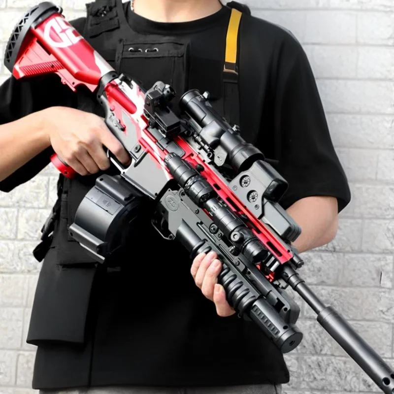 Outdoor Games Toy M416 Soft Bullet Shell Air Gun Weapons Electric Manual 2 Modes Shooting Toy Pneumatic Gun for Adults Kids Gift
Outdoor Games Toy M416 Soft Bullet Shell Air Gun Weapons Electric Manual 2 Modes Shooting Toy Pneumatic Gun for Adults Kids Gift