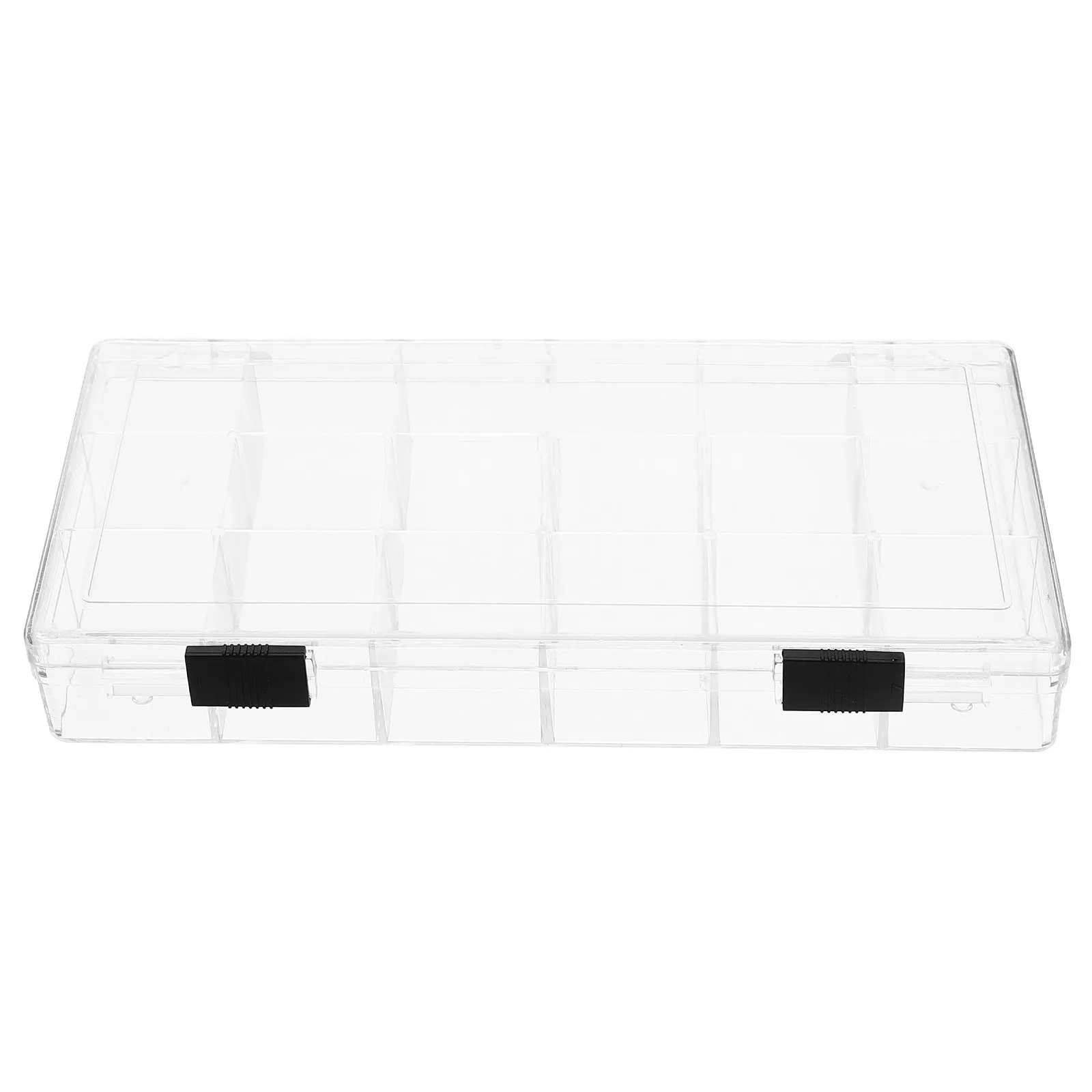 Transparent Plastic 18-Compartment Storage Box Jewelry Earrings Organizer Desktop Storage Case for Small Items
Transparent Plastic 18-Compartment Storage Box Jewelry Earrings Organizer Desktop Storage Case for Small Items