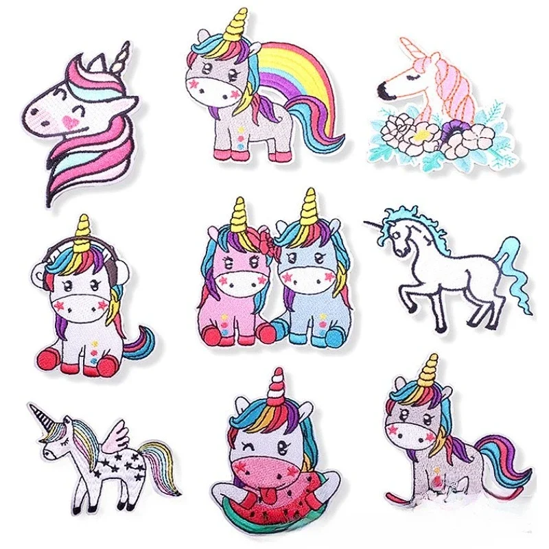 Cute Unicorn Embroidery Cloth Sticker Computer Embroidery Label Children's Clothing Cartoon Pony Chapter Boy Ironing
Cute Unicorn Embroidery Cloth Sticker Computer Embroidery Label Children's Clothing Cartoon Pony Chapter Boy Ironing