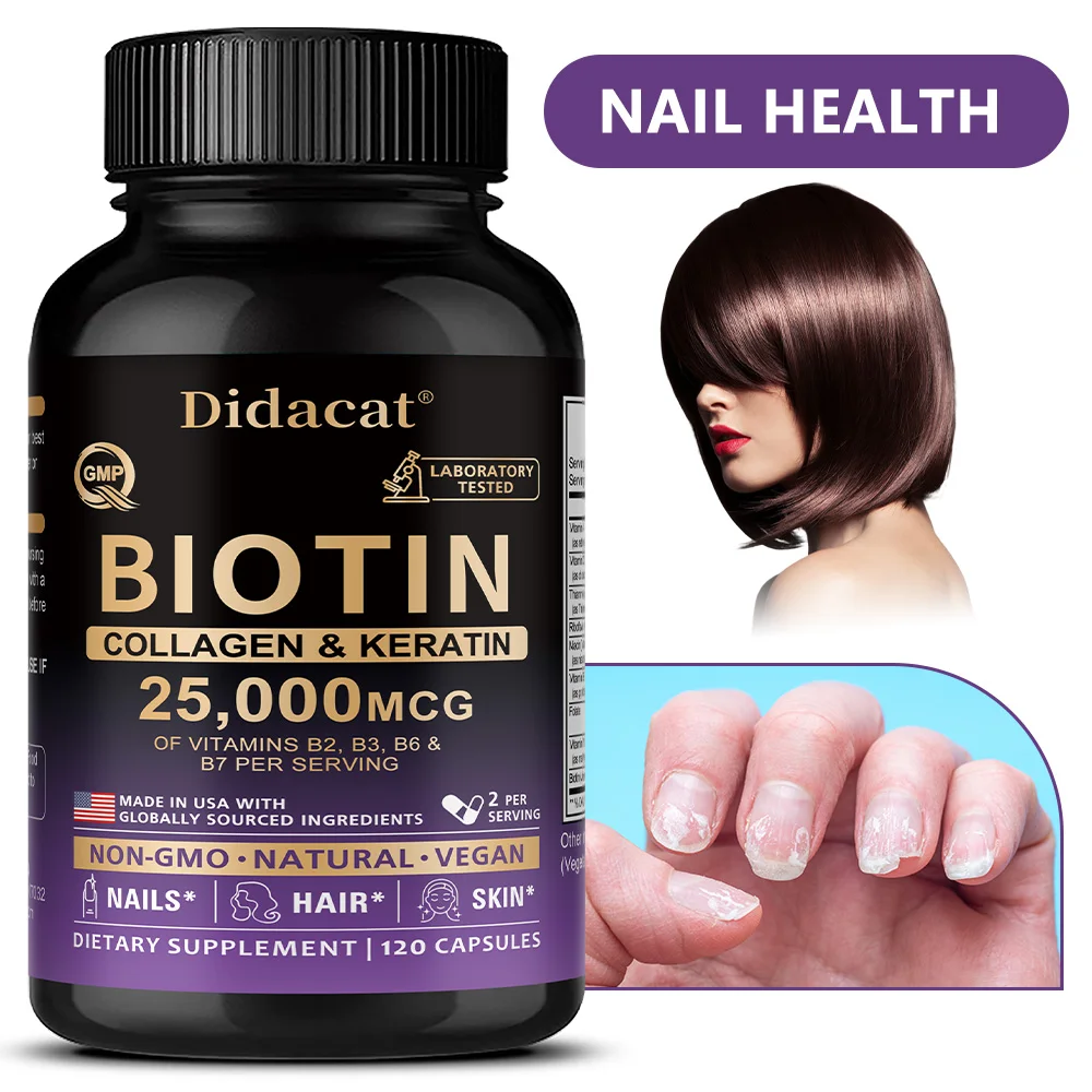 Биотин + кератин + коллаген, витамины для роста волос подходят для мужчин и женщин, обеспечивающие питание для ногтей, волос и кожи.
Биотин + кератин + коллаген, витамины для роста волос подходят для мужчин и женщин, обеспечивающие питание для ногтей, волос и кожи.