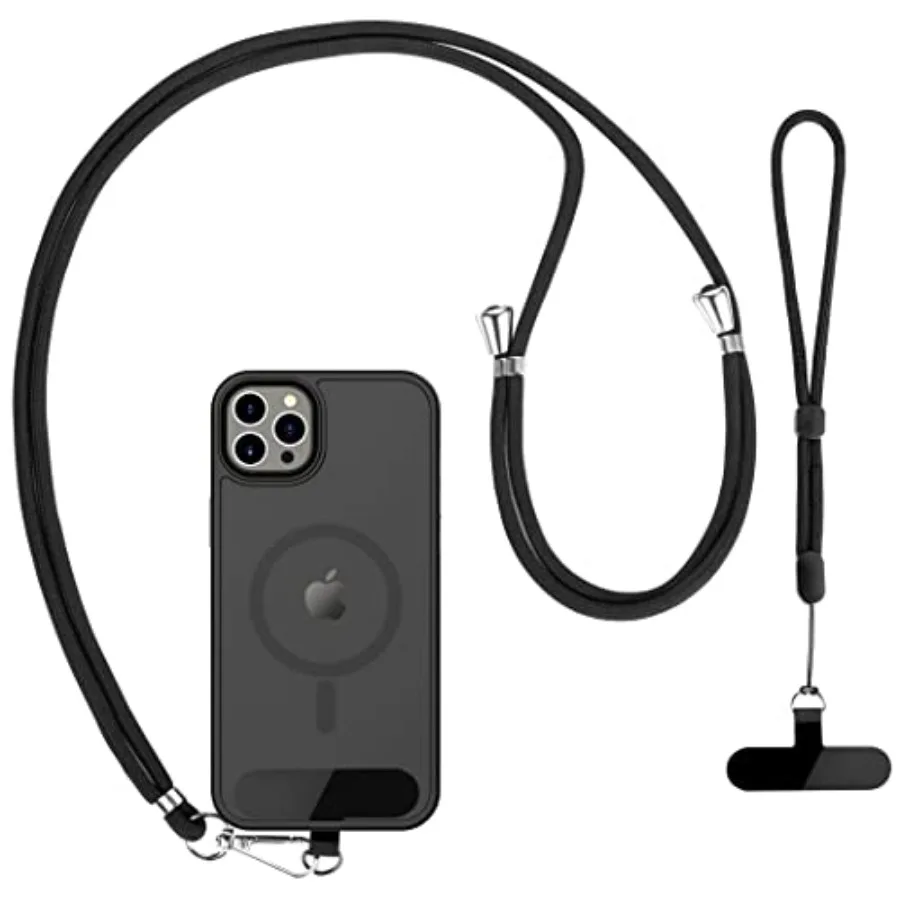 Cell Phone Lanyard 2 Pcs-1 Pcs Adjustable Neck Strap, 1 Pcs Wrist Strap, 2 Pcs Pads, Universal Crossbody, Multifuctional Compat
Cell Phone Lanyard 2 Pcs-1 Pcs Adjustable Neck Strap, 1 Pcs Wrist Strap, 2 Pcs Pads, Universal Crossbody, Multifuctional Compat