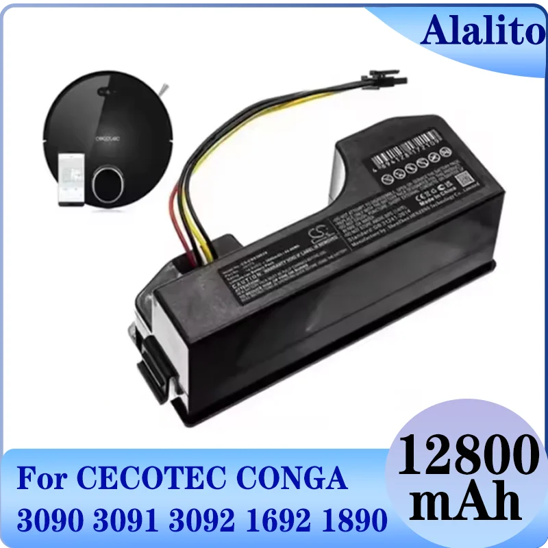 NEW Battery Conga 3090 cecotec Replacement For CONGA 3091 3092 1690 1890 2090 Robot Vacuum Cleaner Accessories Spare Parts
NEW Battery Conga 3090 cecotec Replacement For CONGA 3091 3092 1690 1890 2090 Robot Vacuum Cleaner Accessories Spare Parts
