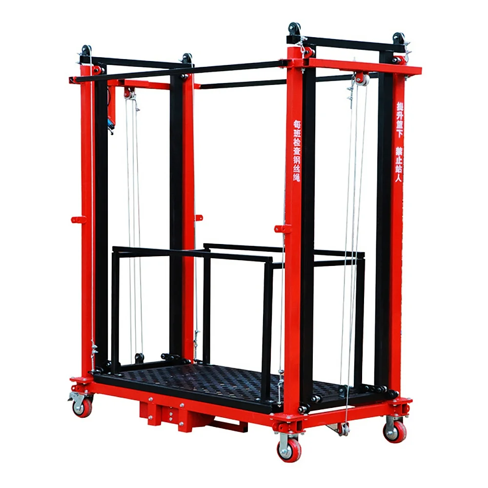 Wireless Remote Control Electric Scaffold Lifting Platform, Small Mobile Lifting Platform for Indoor and Outdoor Decoration
Wireless Remote Control Electric Scaffold Lifting Platform, Small Mobile Lifting Platform for Indoor and Outdoor Decoration