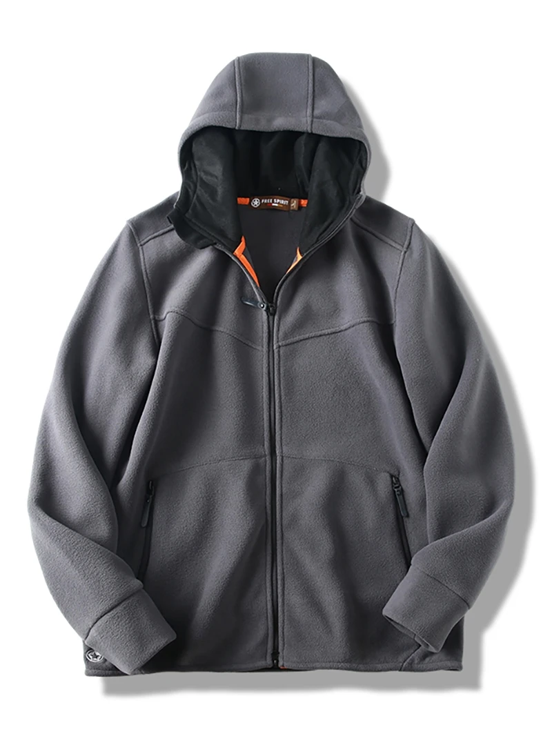 Мужская утепленная куртка с капюшоном из флиса, двусторонняя, для активного отдыха, повседневная, теплая, из полиэфирного волокна, с длинными рукавами, стандартный крой, верхняя одежда
Мужская утепленная куртка с капюшоном из флиса, двусторонняя, для активного отдыха, повседневная, теплая, из полиэфирного волокна, с длинными рукавами, стандартный крой, верхняя одежда