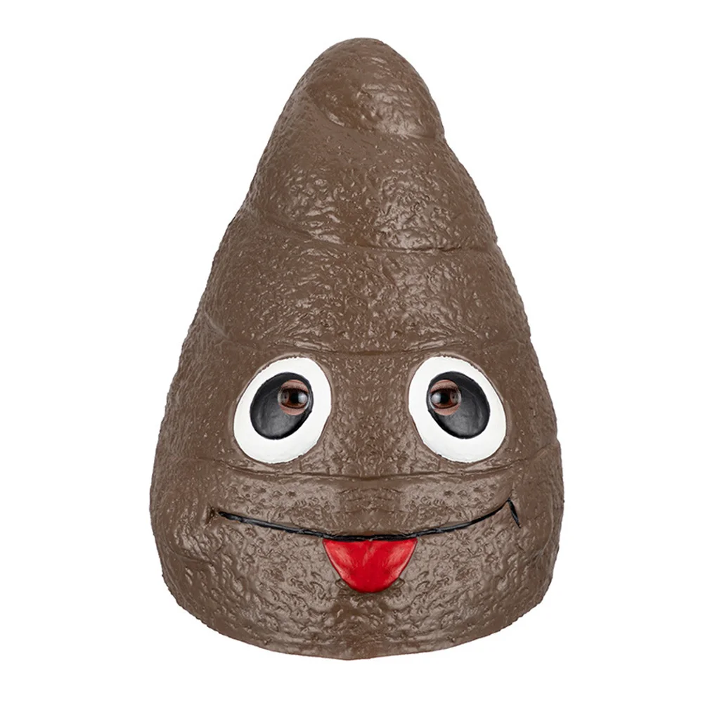 Funny Poop Mask Cosplay Cartoon Latex Helmet Masks Halloween Bar Carnival Dress Up Party Costume Props
Funny Poop Mask Cosplay Cartoon Latex Helmet Masks Halloween Bar Carnival Dress Up Party Costume Props