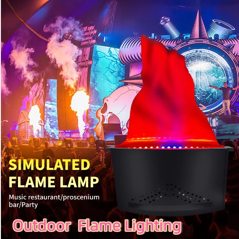 120W Large Events LED Fire Flame Effect Light Artificial Electric Flicker Campfire Lamp Party DJ Decor Supplies for Bar Stage
120W Large Events LED Fire Flame Effect Light Artificial Electric Flicker Campfire Lamp Party DJ Decor Supplies for Bar Stage