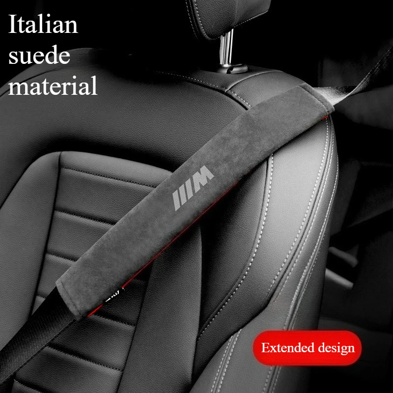 Suitable for BMW Car Seat Belt Shoulder Cover Suede Extension Strap Mounted Car Accessory for Enhanced Comfort
Suitable for BMW Car Seat Belt Shoulder Cover Suede Extension Strap Mounted Car Accessory for Enhanced Comfort