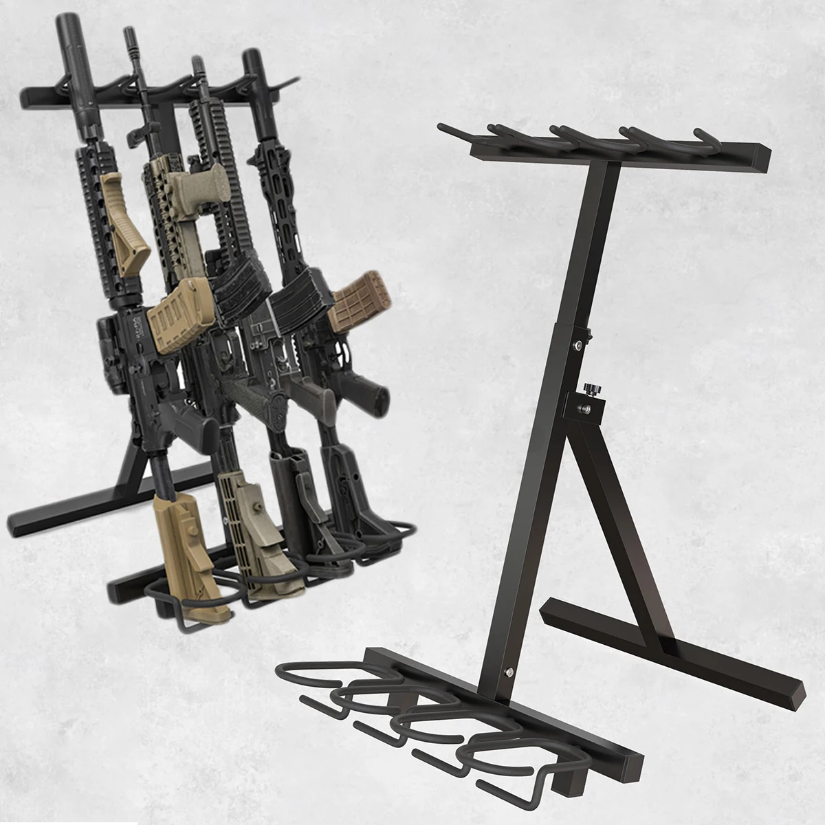 Gun Rack Portable Rifle Rack Stand Heavy Duty Weapon Storage Bracket Folding Gun Rack Stand for Outdoor Shooting Hunting Range
Gun Rack Portable Rifle Rack Stand Heavy Duty Weapon Storage Bracket Folding Gun Rack Stand for Outdoor Shooting Hunting Range