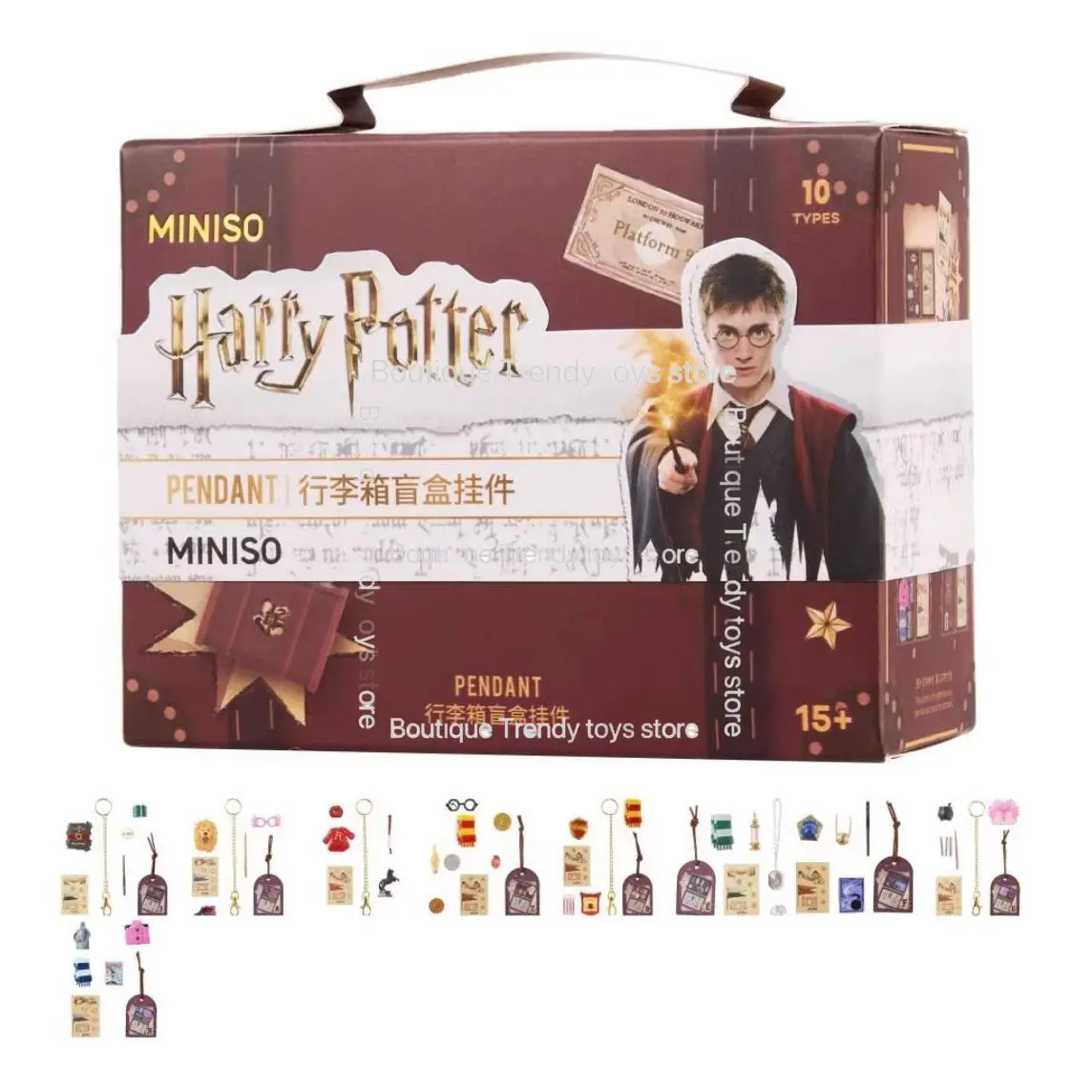 В наличии MINISO Гарри Поттер Стиль Хогвартс Чемодан Слепая Коробка Подвеска-Милый Брелок Сумка Очаровательный Коллекционный Подарок
В наличии MINISO Гарри Поттер Стиль Хогвартс Чемодан Слепая Коробка Подвеска-Милый Брелок Сумка Очаровательный Коллекционный Подарок