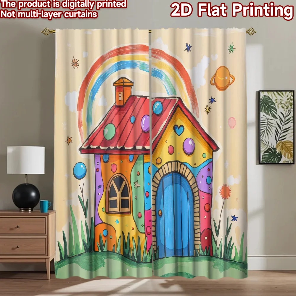1pc 2D flat Photography Backdrop Background Banner Colorful Coon House 100% Polyester Party Decorations Use for Suitable for
1pc 2D flat Photography Backdrop Background Banner Colorful Coon House 100% Polyester Party Decorations Use for Suitable for