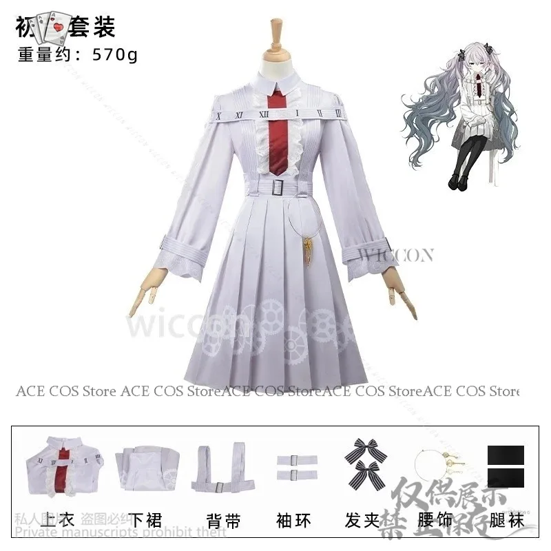 Anime Game Project Sekai Colorful Stage Feat White Mikuuu 25 Nightcord Cosplay Outfit Costume Lolita Dress Wig For Halloween
Anime Game Project Sekai Colorful Stage Feat White Mikuuu 25 Nightcord Cosplay Outfit Costume Lolita Dress Wig For Halloween