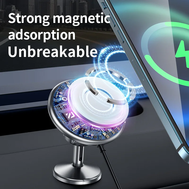 Car Magnetic Wireless Charger Mount Stand Phone Holder For IPhone13 Pro Max Mobile Phone Car Charging Stand For IPhone12 Pro Max
Car Magnetic Wireless Charger Mount Stand Phone Holder For IPhone13 Pro Max Mobile Phone Car Charging Stand For IPhone12 Pro Max