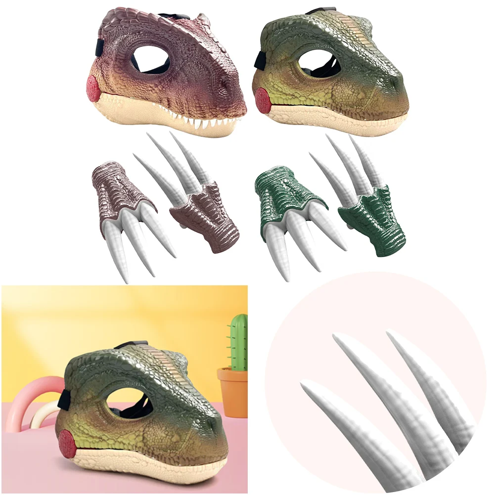 Funny Dinosaur Mask with Dinosaur Scream Dinosaur Head Face Mask Movable Mouth Dino Mask for Halloween Carnival Party
Funny Dinosaur Mask with Dinosaur Scream Dinosaur Head Face Mask Movable Mouth Dino Mask for Halloween Carnival Party