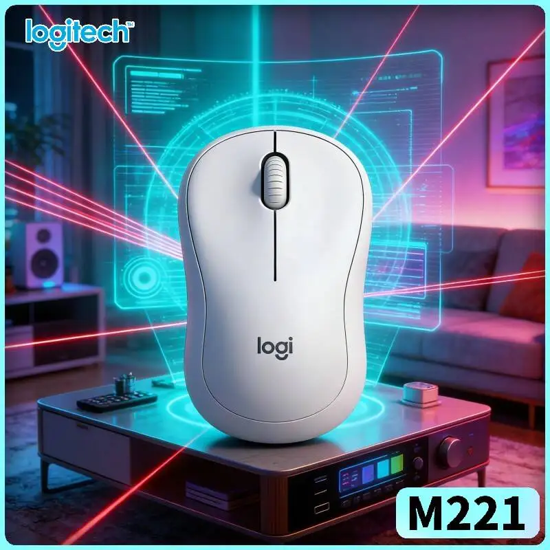Бесшумная беспроводная мышь Logitech M221 - 2.4 ГГц, стабильное соединение, 18 месяцев автономной работы, 1000 DPI, удобная рукоятка для дома, офиса, учебы
Бесшумная беспроводная мышь Logitech M221 - 2.4 ГГц, стабильное соединение, 18 месяцев автономной работы, 1000 DPI, удобная рукоятка для дома, офиса, учебы