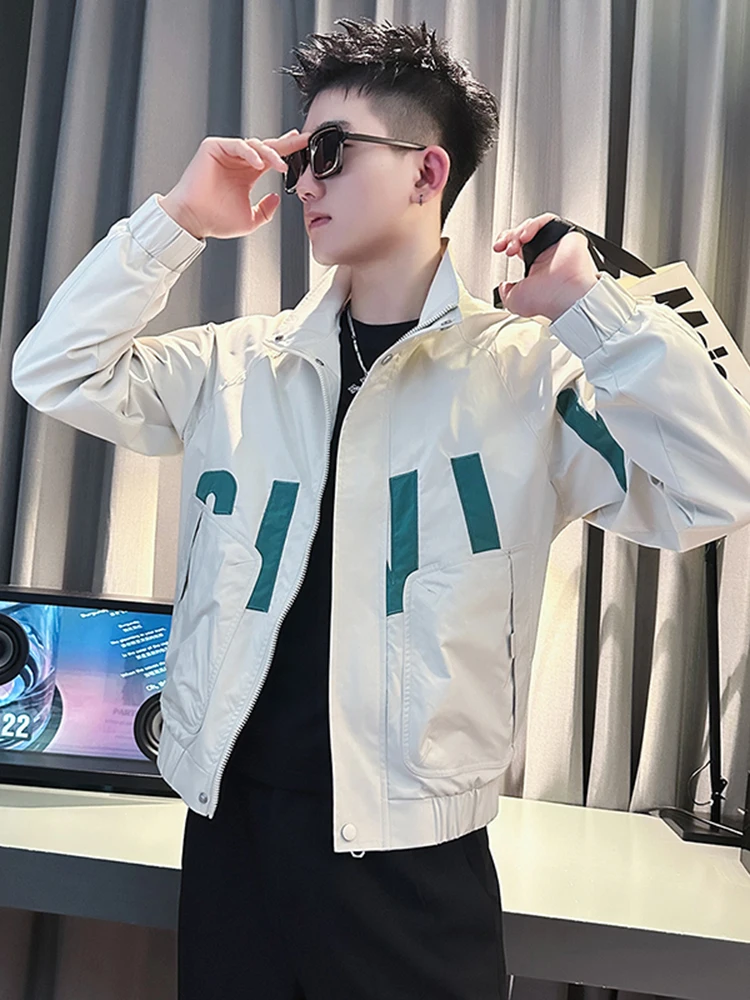 Sli Men's Jaet Spring Autumn Trendy Brand 2024 New High-End Versatile Faionable Stand Collar Workwear Coat Clothes
Sli Men's Jaet Spring Autumn Trendy Brand 2024 New High-End Versatile Faionable Stand Collar Workwear Coat Clothes