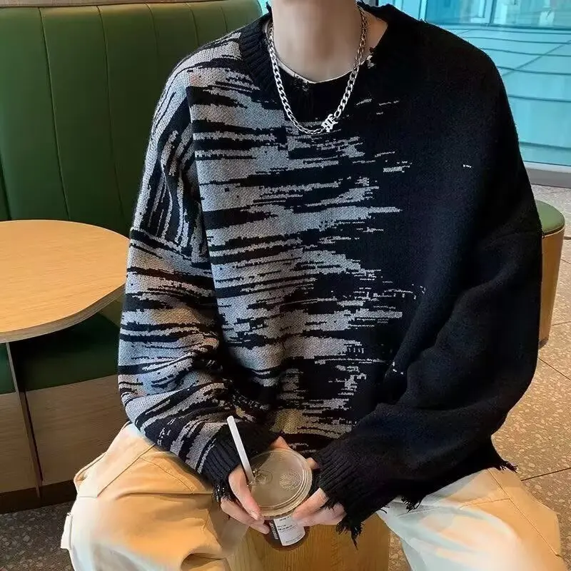 Autumn Winter Large Size Women's Knitted Sweater Irregular Hole Design Deer Velvet Jaet Overhead Straight Tube Sle Long S...
Autumn Winter Large Size Women's Knitted Sweater Irregular Hole Design Deer Velvet Jaet Overhead Straight Tube Sle Long S...