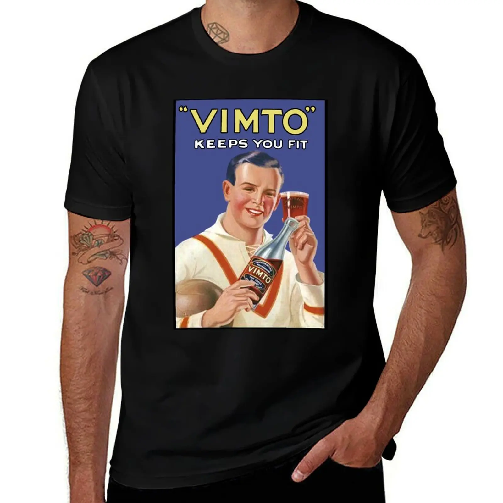 Vimto Squash Cordial English Vintage ad T-Shirt essential t shirt baggy shirts quick-drying heavyweight t shirts for men
Vimto Squash Cordial English Vintage ad T-Shirt essential t shirt baggy shirts quick-drying heavyweight t shirts for men
