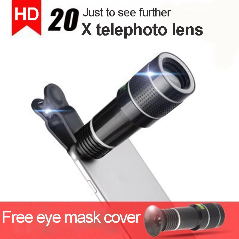 20X Telephoto Lens For Cellphone Microscope For Cell Phone Zoom Camera Lens For Phone Telescope For Mobile Phone Accessories
20X Telephoto Lens For Cellphone Microscope For Cell Phone Zoom Camera Lens For Phone Telescope For Mobile Phone Accessories