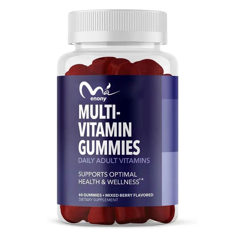 Adult Vegetarian Gummies with Multi-vitamin for Men and Women Daily Vitamin and Mineral Supplement, 60 Gummies, One Month Supply
Adult Vegetarian Gummies with Multi-vitamin for Men and Women Daily Vitamin and Mineral Supplement, 60 Gummies, One Month Supply