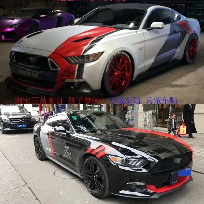 Автомобильные наклейки для Ford Mustang, внешний вид кузова, персонализированные модные спортивные наклейки на заказ
Автомобильные наклейки для Ford Mustang, внешний вид кузова, персонализированные модные спортивные наклейки на заказ