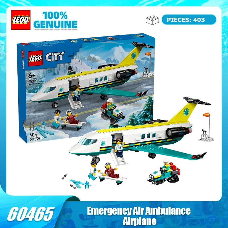 LEGO Building Blocks City Series 60465 Aviation Medical Rescue Plane Boys' and Children's Toys Birthday Gifts Gifts
LEGO Building Blocks City Series 60465 Aviation Medical Rescue Plane Boys' and Children's Toys Birthday Gifts Gifts