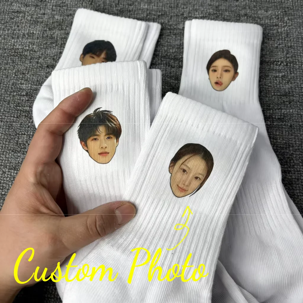 Custom Photo Socks for Men & Women, Warm Personalized Funny Face Picture Printed Socks, Custom Design Sports & Football Socks
Custom Photo Socks for Men & Women, Warm Personalized Funny Face Picture Printed Socks, Custom Design Sports & Football Socks