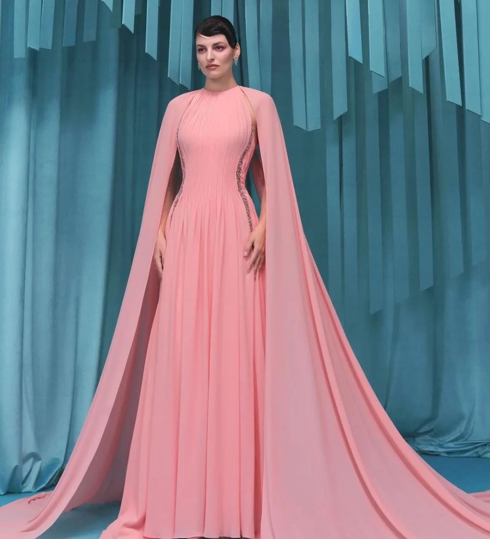 Customized Fashion Sizes Available Chiffon Pleat Beading Sequined A-line High Collar Long Dresses Evening Dresses for Woman
Customized Fashion Sizes Available Chiffon Pleat Beading Sequined A-line High Collar Long Dresses Evening Dresses for Woman