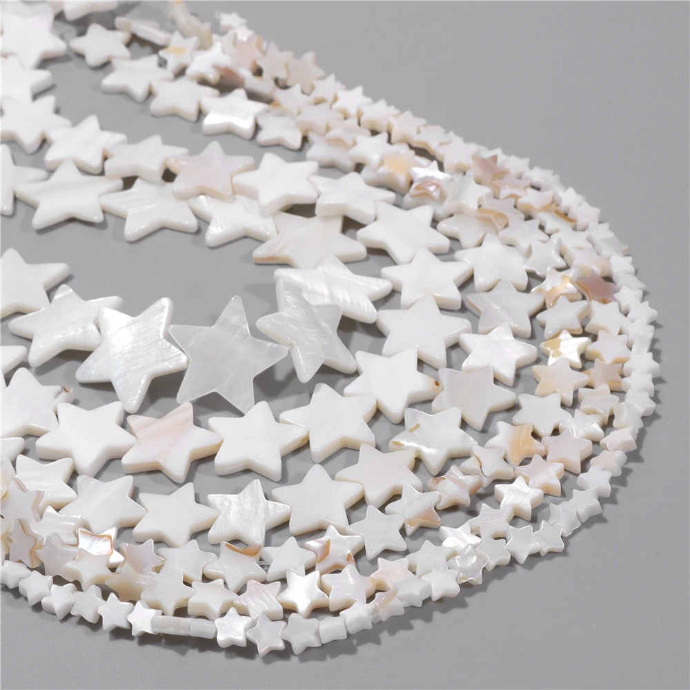 Natural Freshwater Shell Beads Five-pointed White Mother Of Pearl Loose Beads for Jewelry Making DIY Bracelet Necklace Findings
Natural Freshwater Shell Beads Five-pointed White Mother Of Pearl Loose Beads for Jewelry Making DIY Bracelet Necklace Findings
