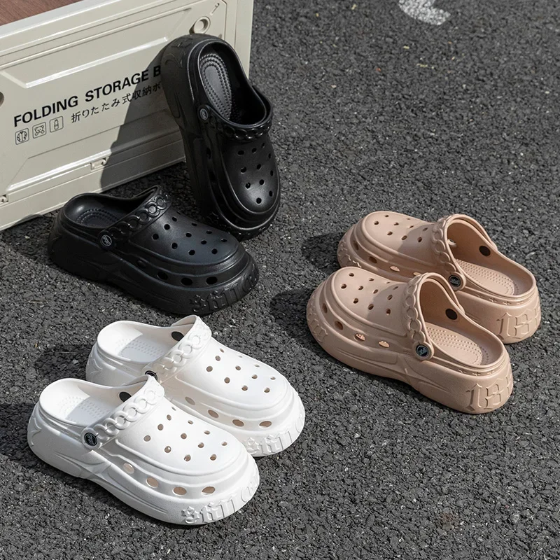 YNPO New Chunky Platform Clogs for Women Fashion Letter Thick Sole Wedge Sandals Lady Summer Non Slip Outdoor Beach Garden Shoes
YNPO New Chunky Platform Clogs for Women Fashion Letter Thick Sole Wedge Sandals Lady Summer Non Slip Outdoor Beach Garden Shoes