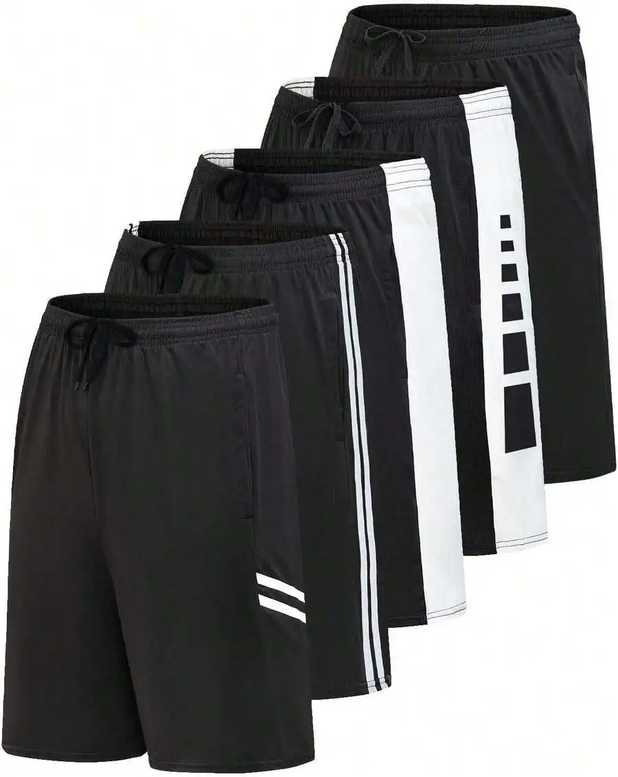 Mens 5 Pack 9 Inch Dry Fit Shorts Athletic Gym Workout Basketball Running Casual Lounge With Pockets
Mens 5 Pack 9 Inch Dry Fit Shorts Athletic Gym Workout Basketball Running Casual Lounge With Pockets