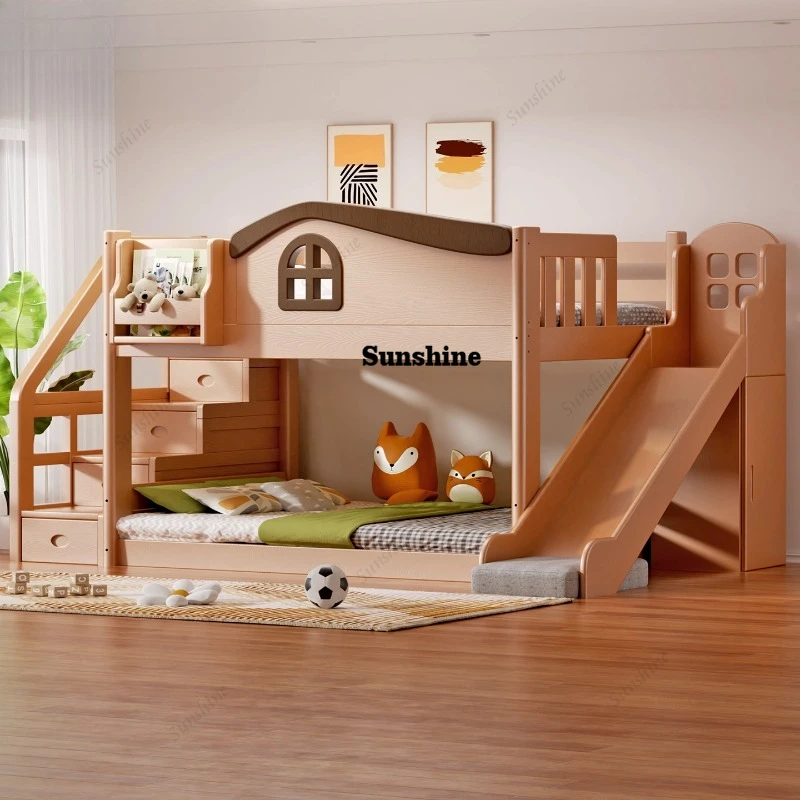 120 150 cm Solid wood with slide high and low child and mother bed 2 people double beds bunk beds for kids bedroom furniture
120 150 cm Solid wood with slide high and low child and mother bed 2 people double beds bunk beds for kids bedroom furniture