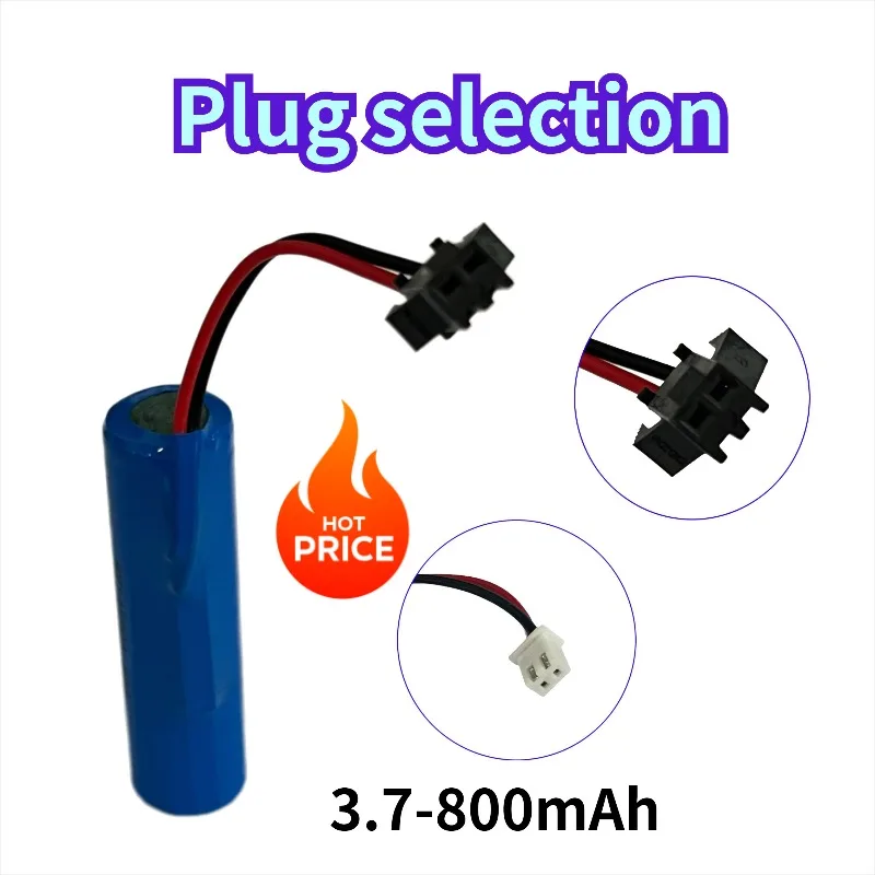 14500 3.7V 800mAh rechargeable lithium battery with smart protection plate suitable for electric toothbrushes
14500 3.7V 800mAh rechargeable lithium battery with smart protection plate suitable for electric toothbrushes