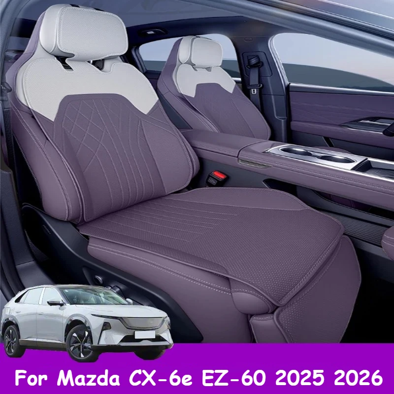 Для Mazda CX-6e EZ-60 2025 2026, чехол на автомобильное сиденье, четырехсезонная универсальная подушка для сиденья, аксессуары для украшения интерьера
Для Mazda CX-6e EZ-60 2025 2026, чехол на автомобильное сиденье, четырехсезонная универсальная подушка для сиденья, аксессуары для украшения интерьера